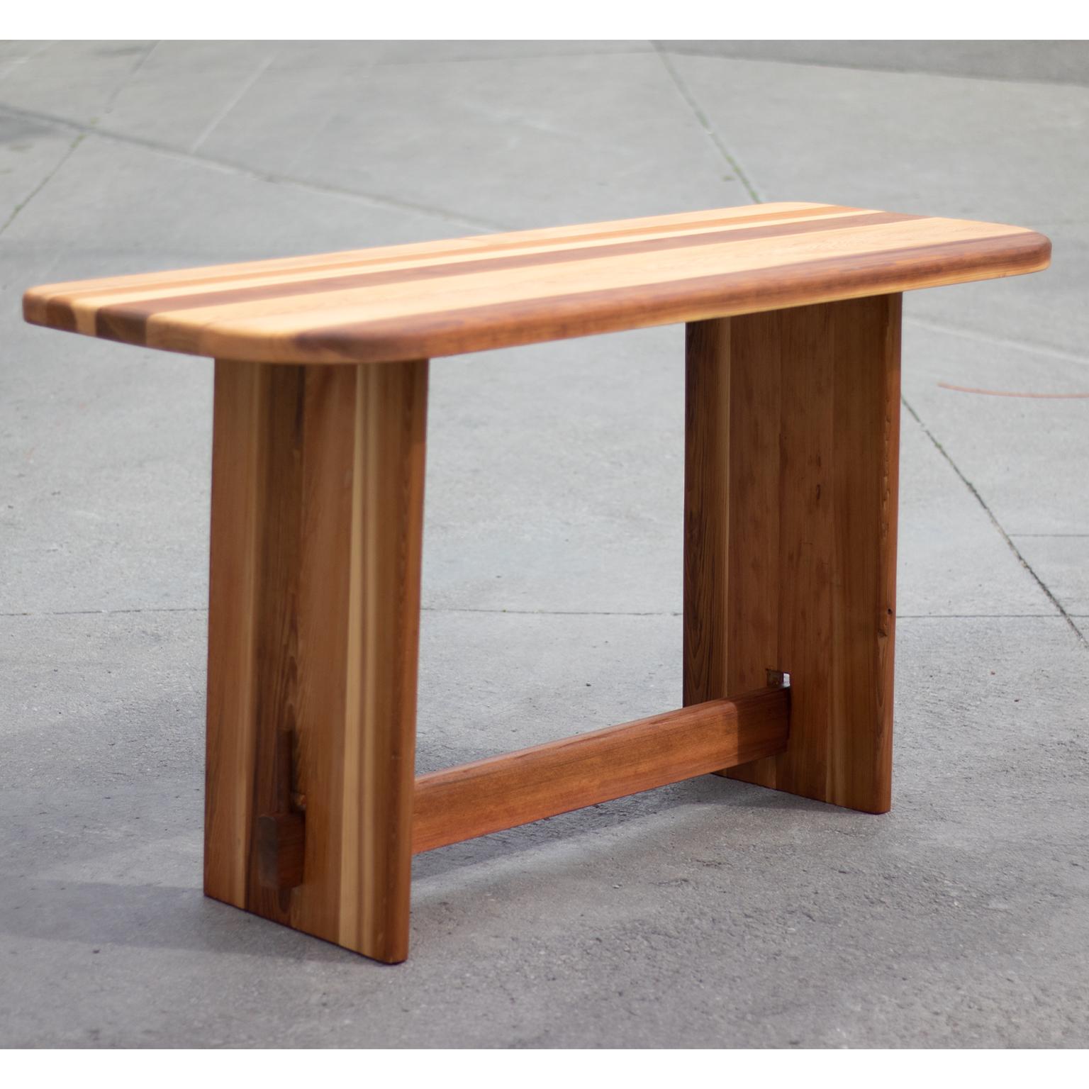 Anglo-Japanese Imperial Cedar Outdoor Dining Table For Sale