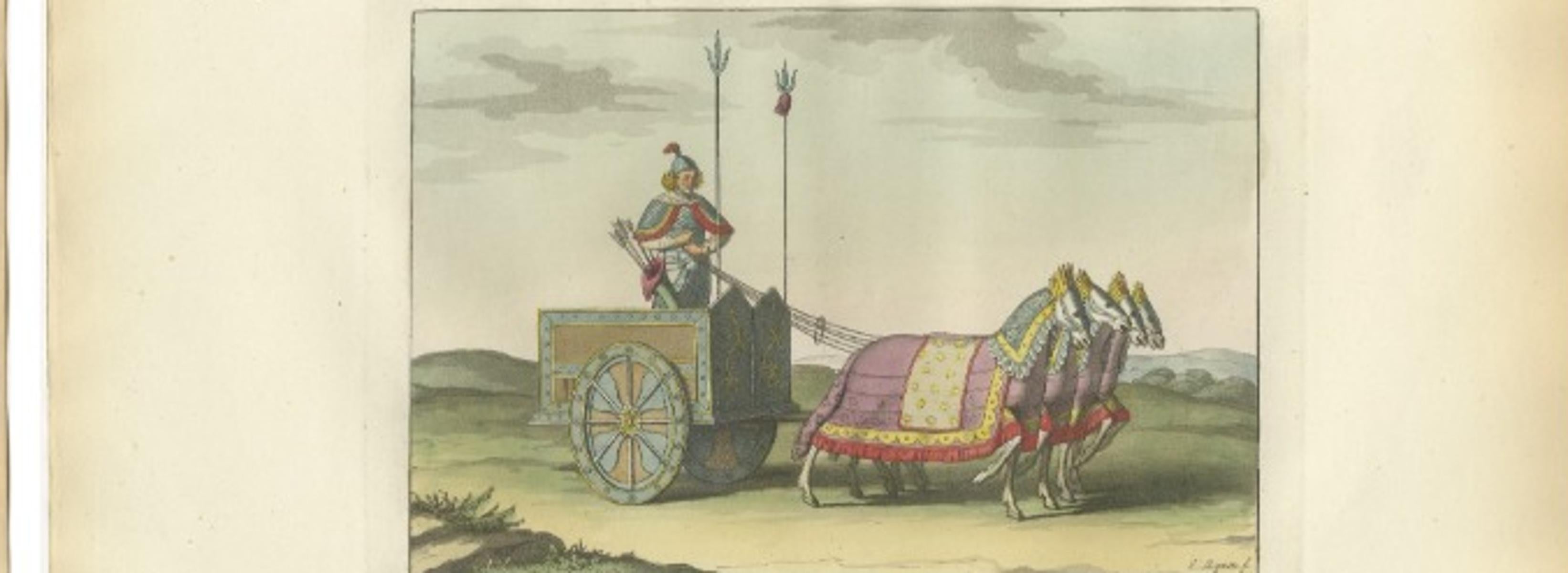 Imperial Chinese Processions – 3 Antique Prints, China, Hand Colored, 1815