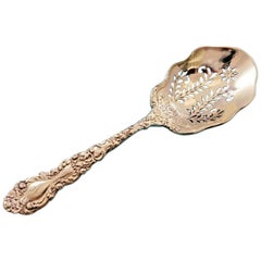 Imperial Chrysanthemum by Gorham Sterling Silver Ice Spoon Pierced Server