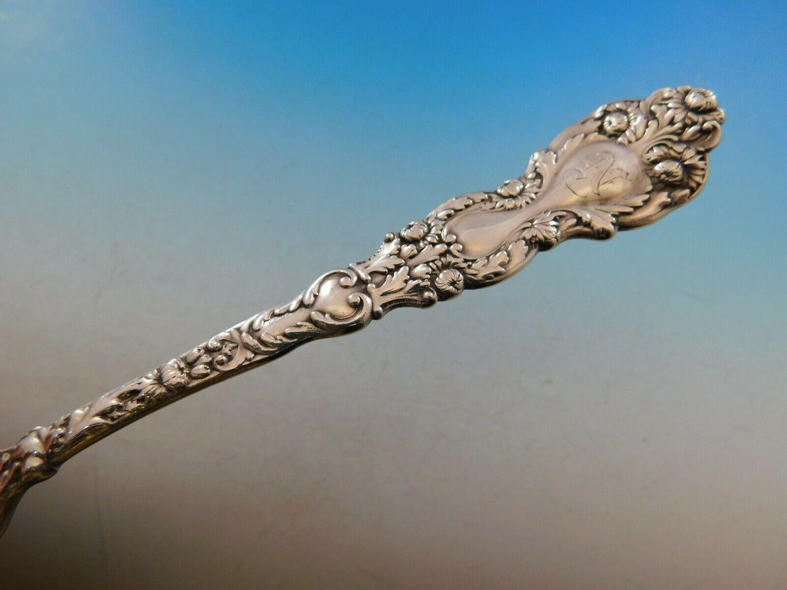20th Century Imperial Chrysanthemum by Gorham Sterling Silver Pea Serving Spoon