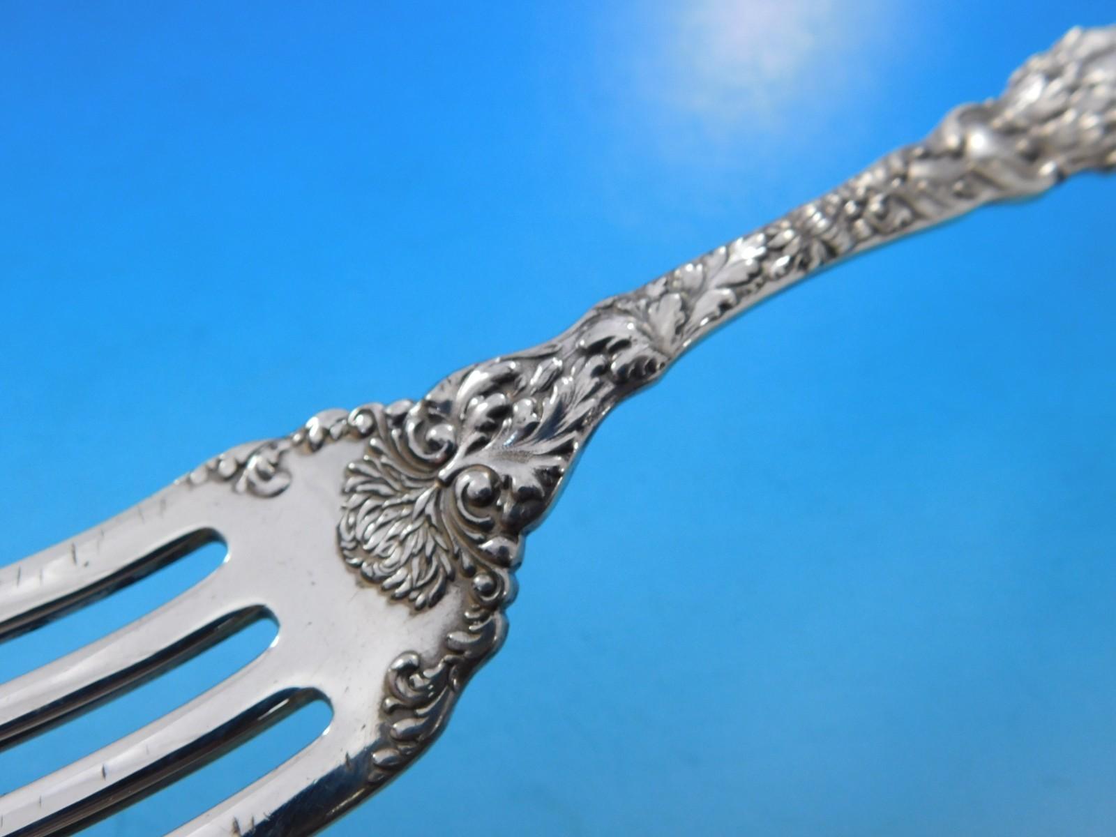 Imperial Chrysanthemum Gorham Set di posate in argento sterling per 8 persone 168 pezzi in vendita 6
