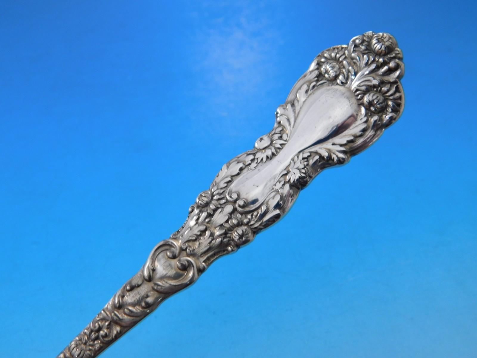 Imperial Chrysanthemum Gorham Set di posate in argento sterling per 8 persone 168 pezzi in vendita 7