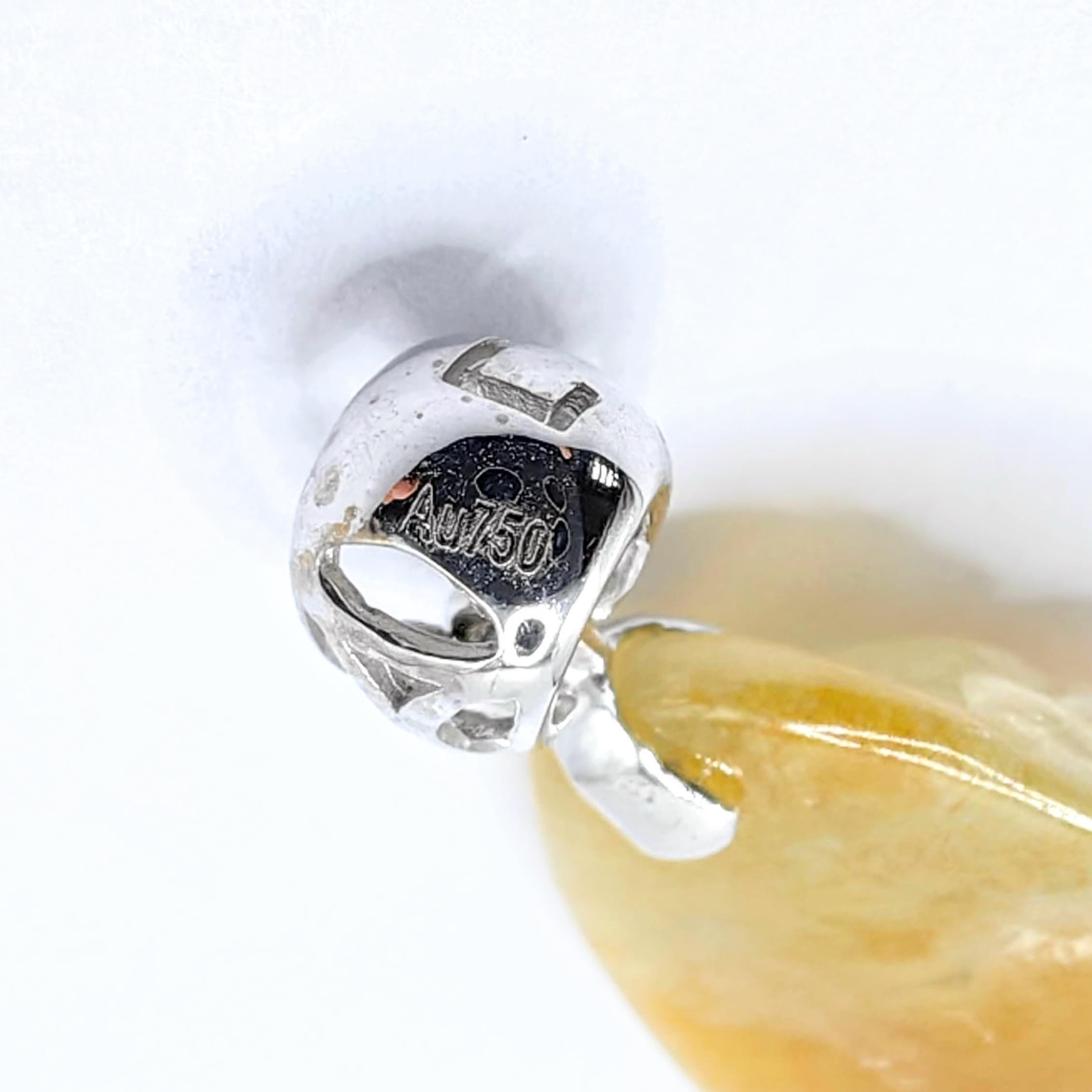 Imperial Dragon Two-Tone White & Honig geschnitzt Jadeit 18K Gold Anhänger zertifiziert im Angebot 7