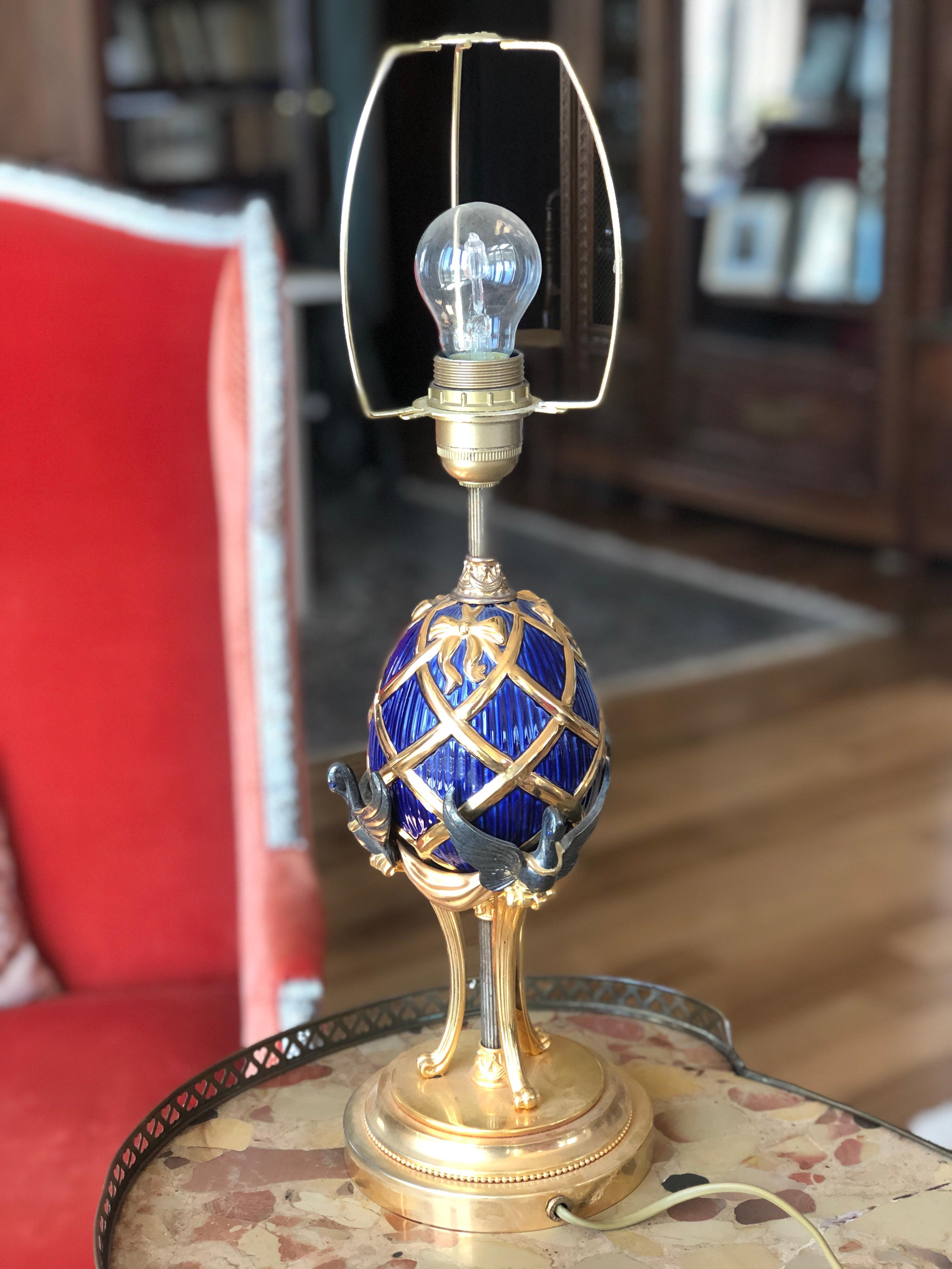 lamp faberge