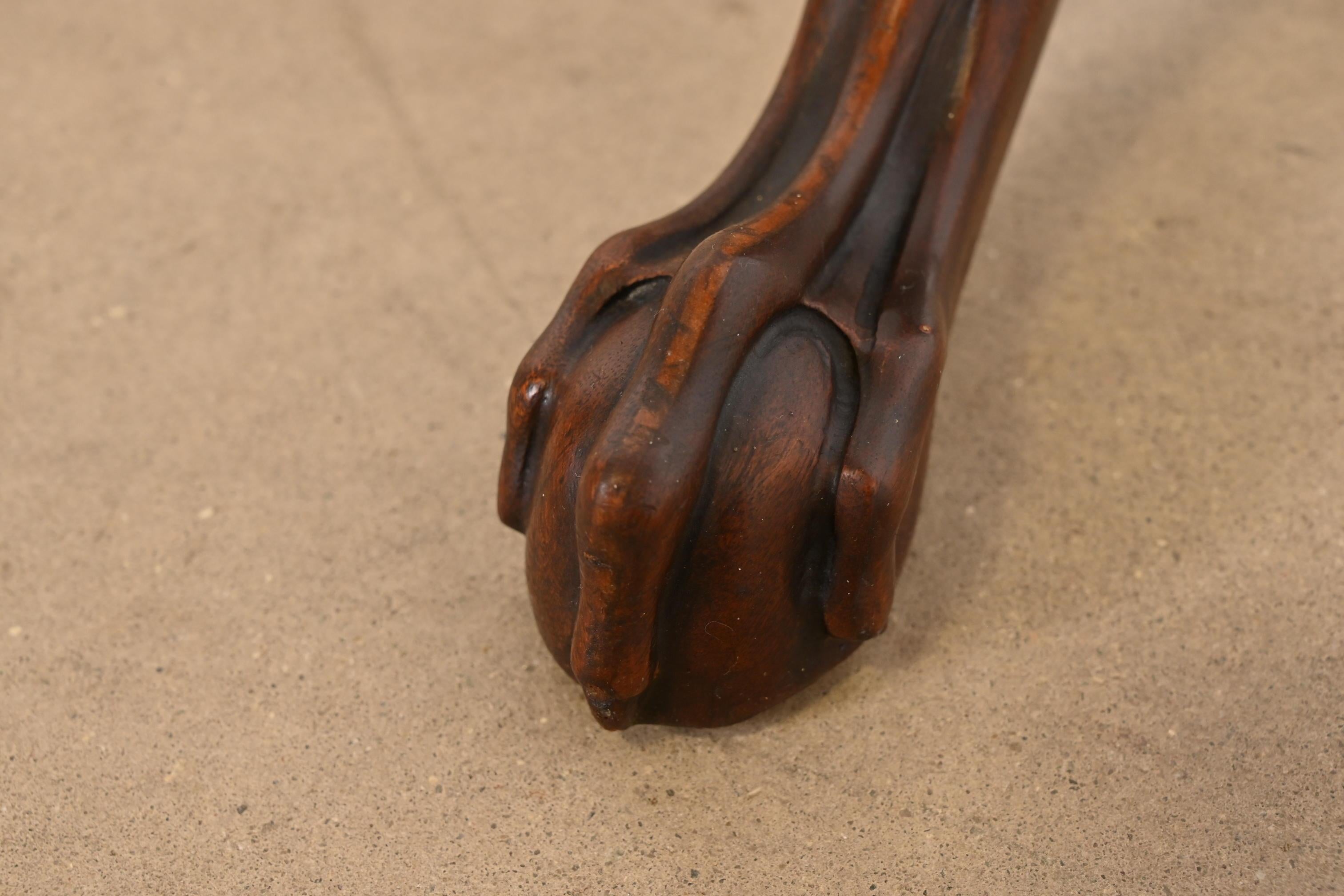 Jardineras con pedestal de caoba tallada Imperial Furniture Chippendale, Pareja en venta 5
