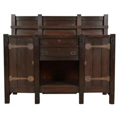Imperial Furniture Grand Rapids Mission Oak Arts & Crafts Sideboard, Circa 1900