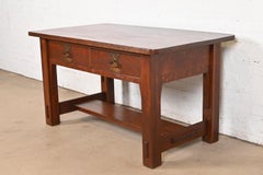 Imperial Furniture Grand Rapids Mission Oak Arts & Crafts Writing Desk