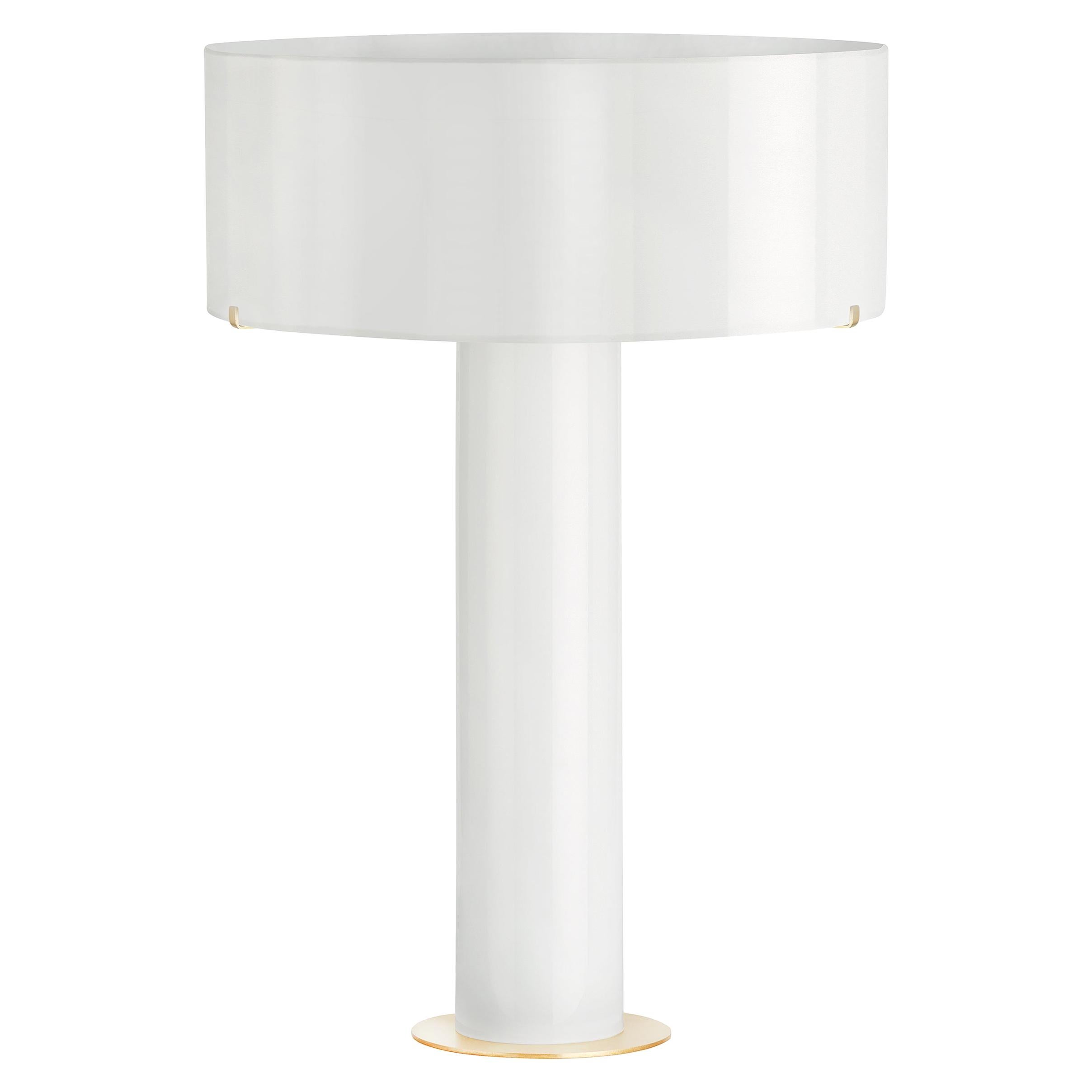 Imperial Glass Shade Table Lamp by CTO Lighting For Sale