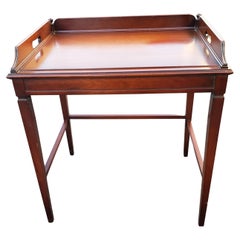 Imperial Grand Rapids Mahogany Butlers Tray Table, Circa 1960s