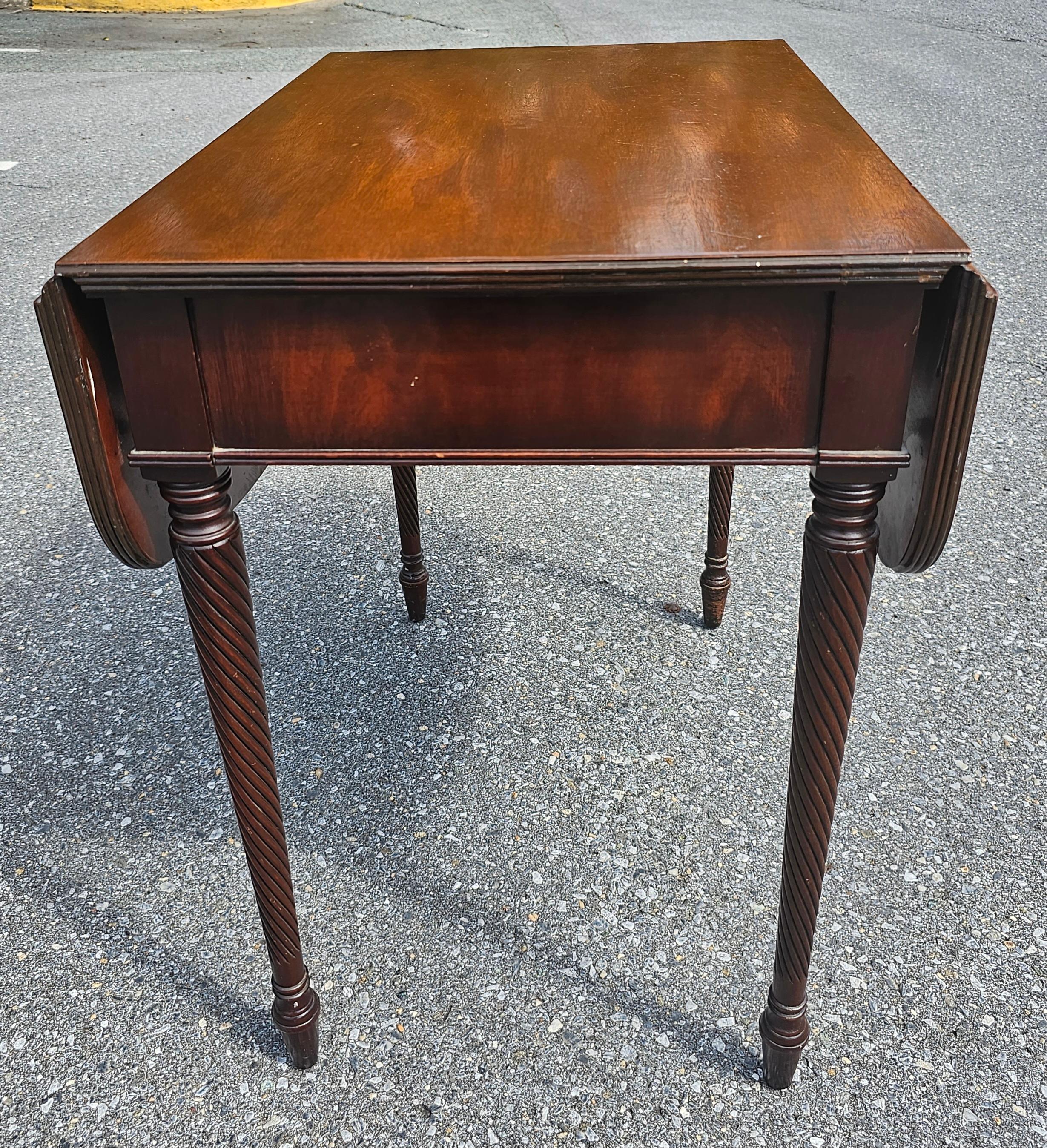 imperial grand rapids mahogany table