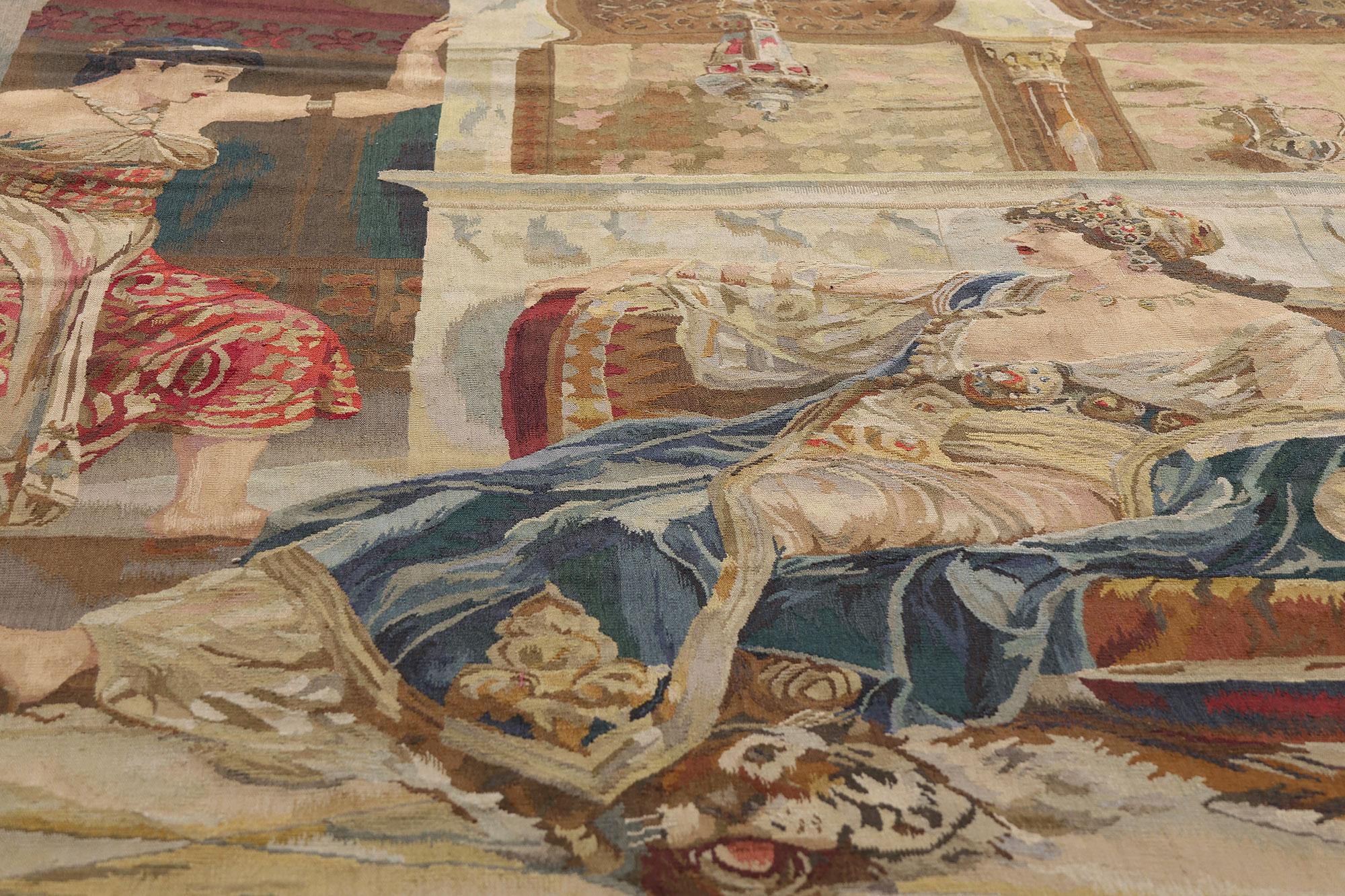 Imperial Harem-Wandteppich inspiriert von Odalisque von Pierre-Auguste Renoir (21. Jahrhundert und zeitgenössisch) im Angebot