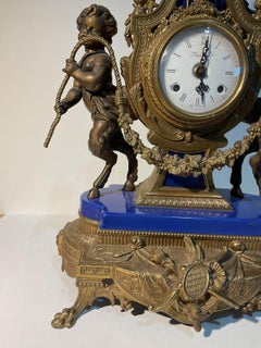 Orologio da tavolo imperiale italiano in stile Luigi XV