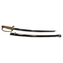 Imperial Japanese Army Type 19 Company Grade Kyu-Gunto or Officer’s Dress Sword