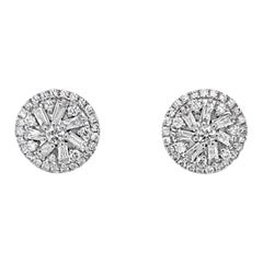 Imperial Jewels: 18 Karat Weißgold Diamant-Ohrstecker