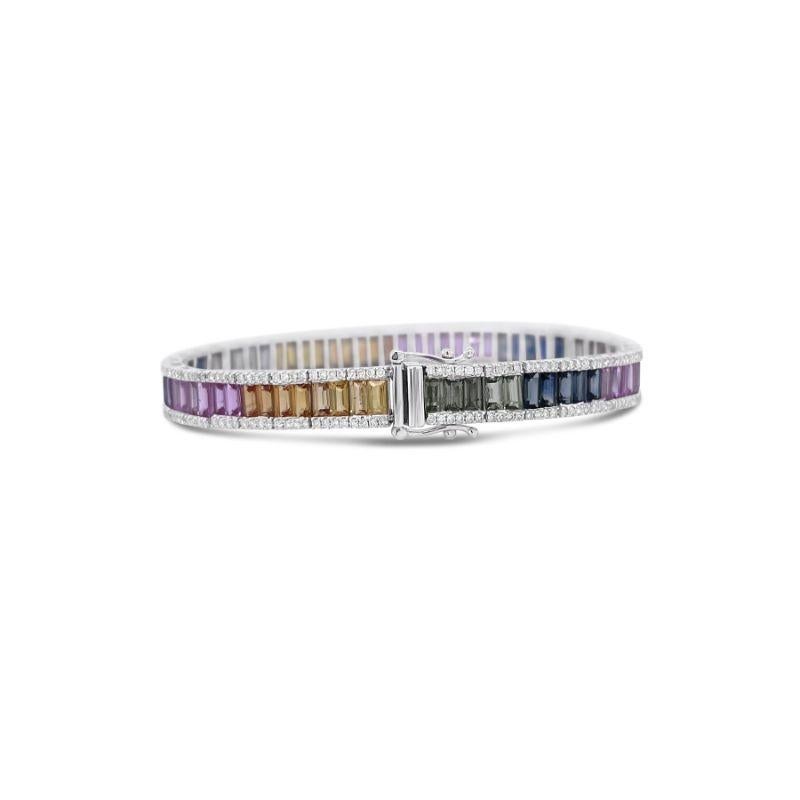 tanzanite bracelets white gold