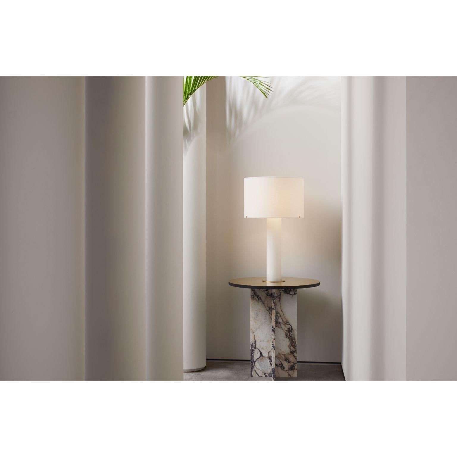 Imperial Linen Shade Table Lamp by CTO Lighting In New Condition In Geneve, CH