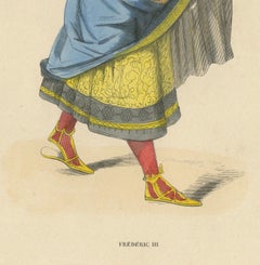 Imperial Majesty: Emperor Frederick III in 'Costume du Moyen Âge, 1847