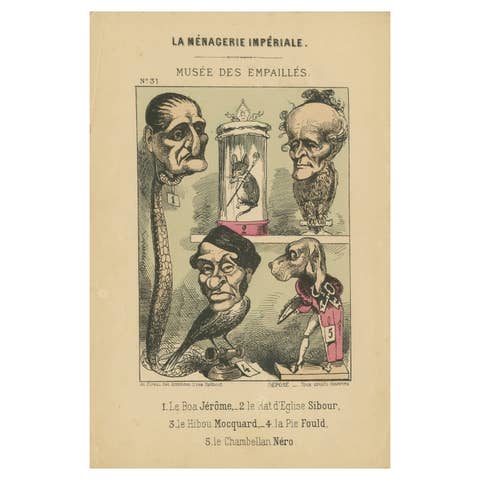 Imperial Menagerie: A Satirical Collection of The Stuffed Museum - 1870