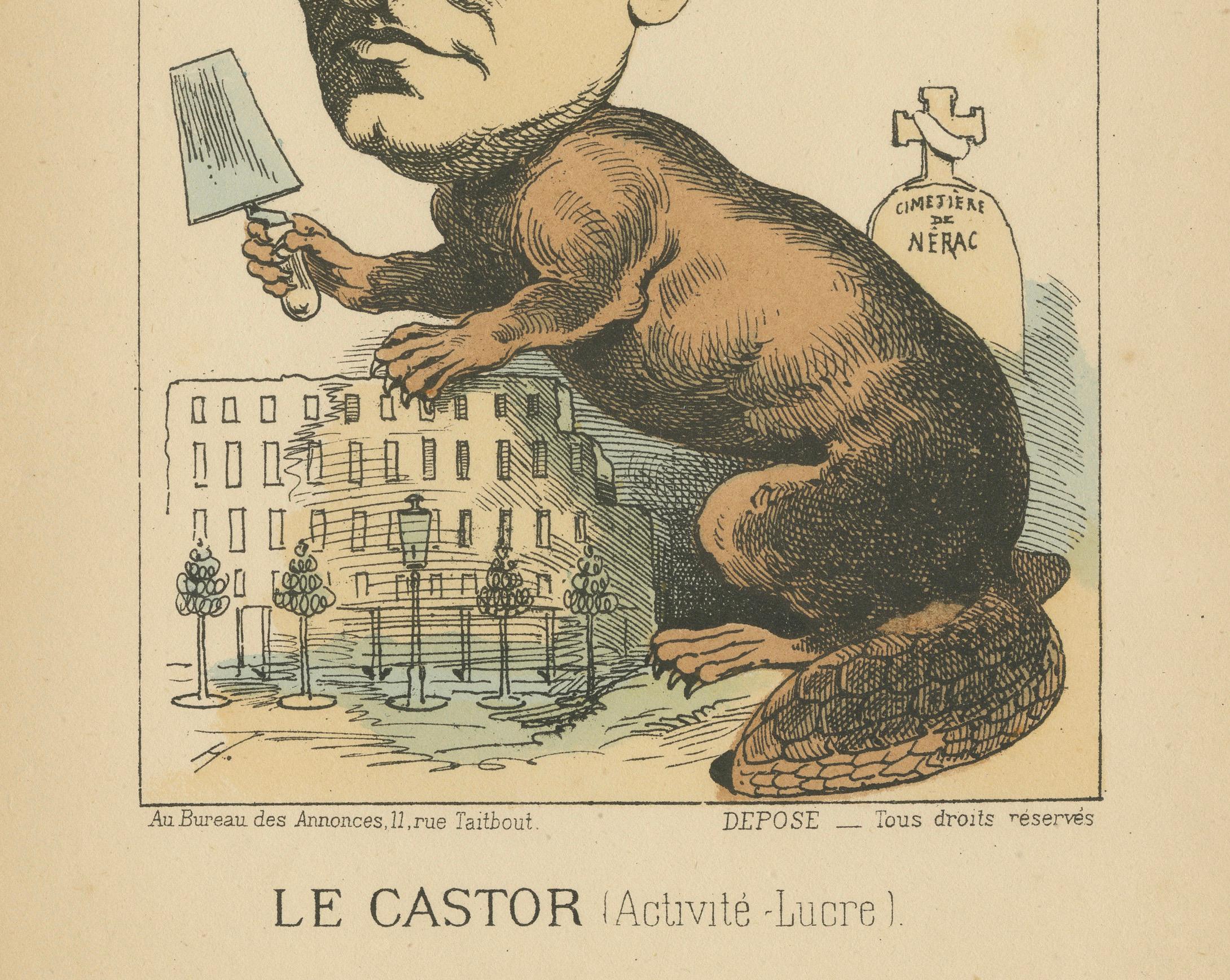 La gravure intitulée 