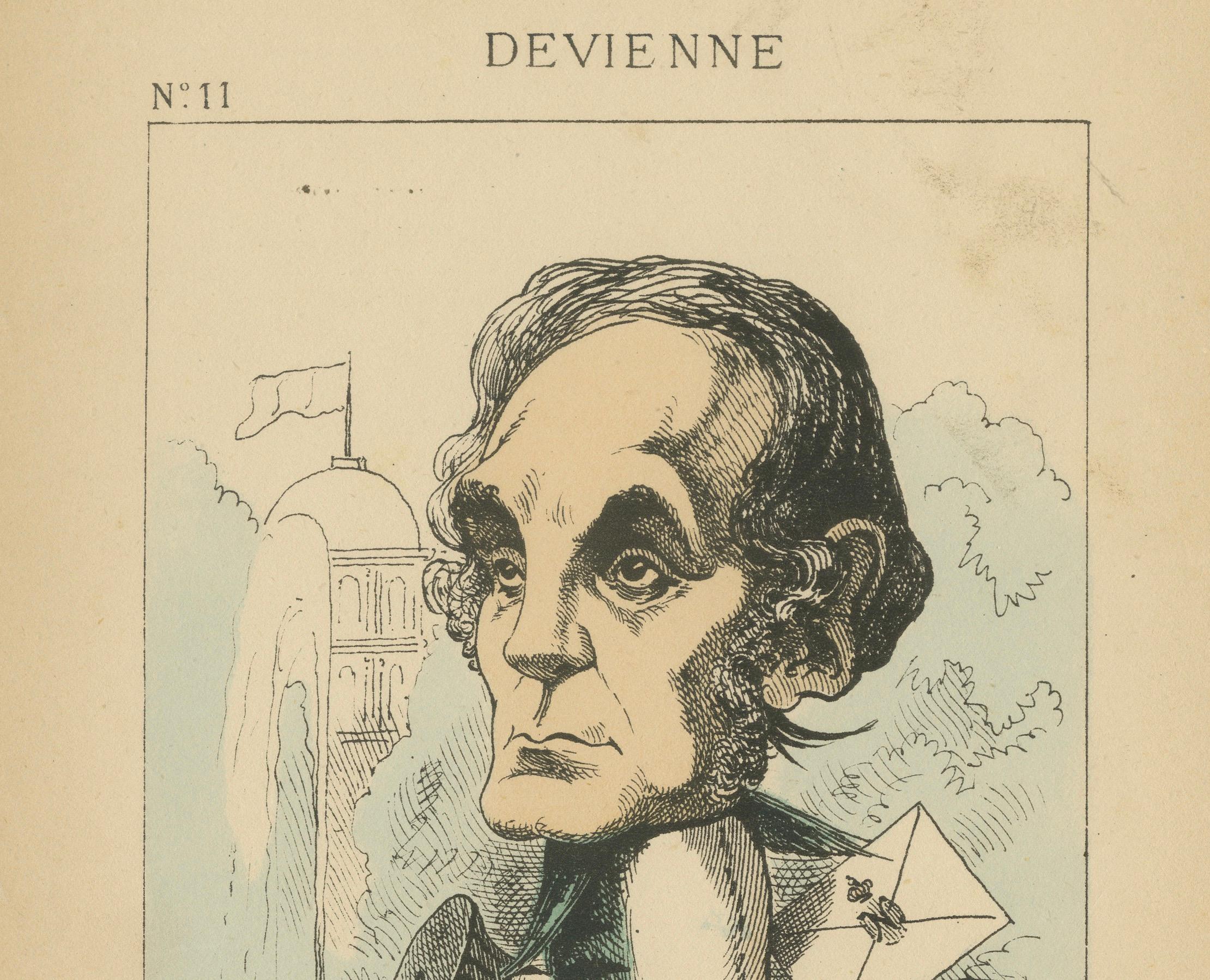 Late 19th Century Imperial Menagerie: Devienne - The Mackerel (Pimping), 1870 For Sale