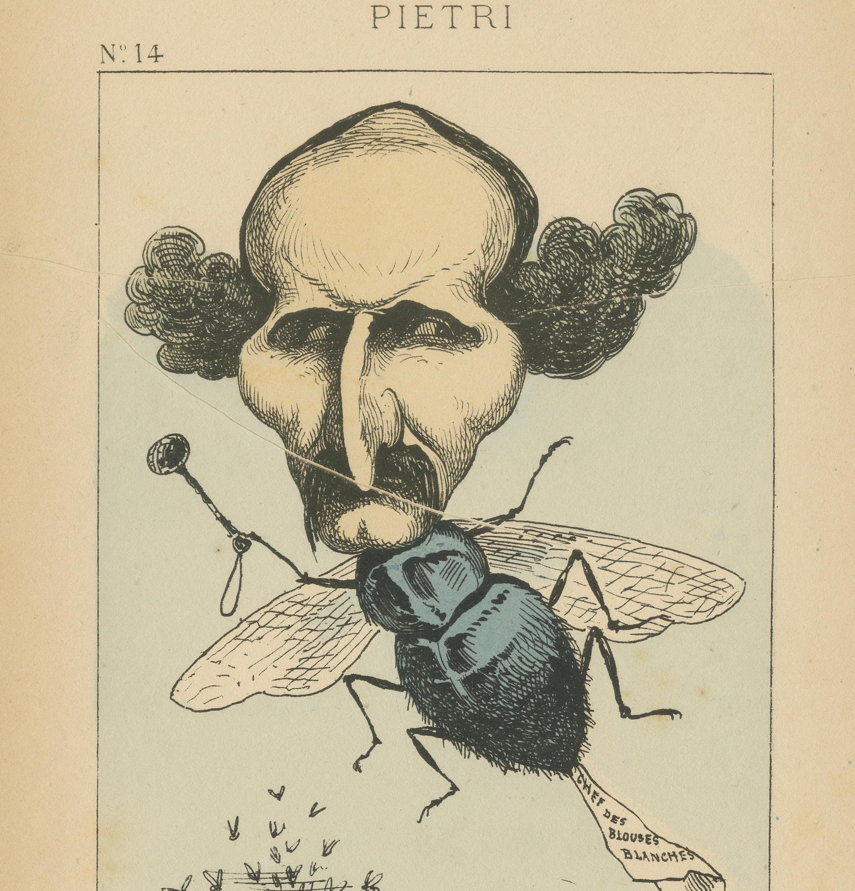 Menagerie Imperiali: Joseph Marie Piétri - La mosca (inganno - spionaggio), 1870 in vendita 1