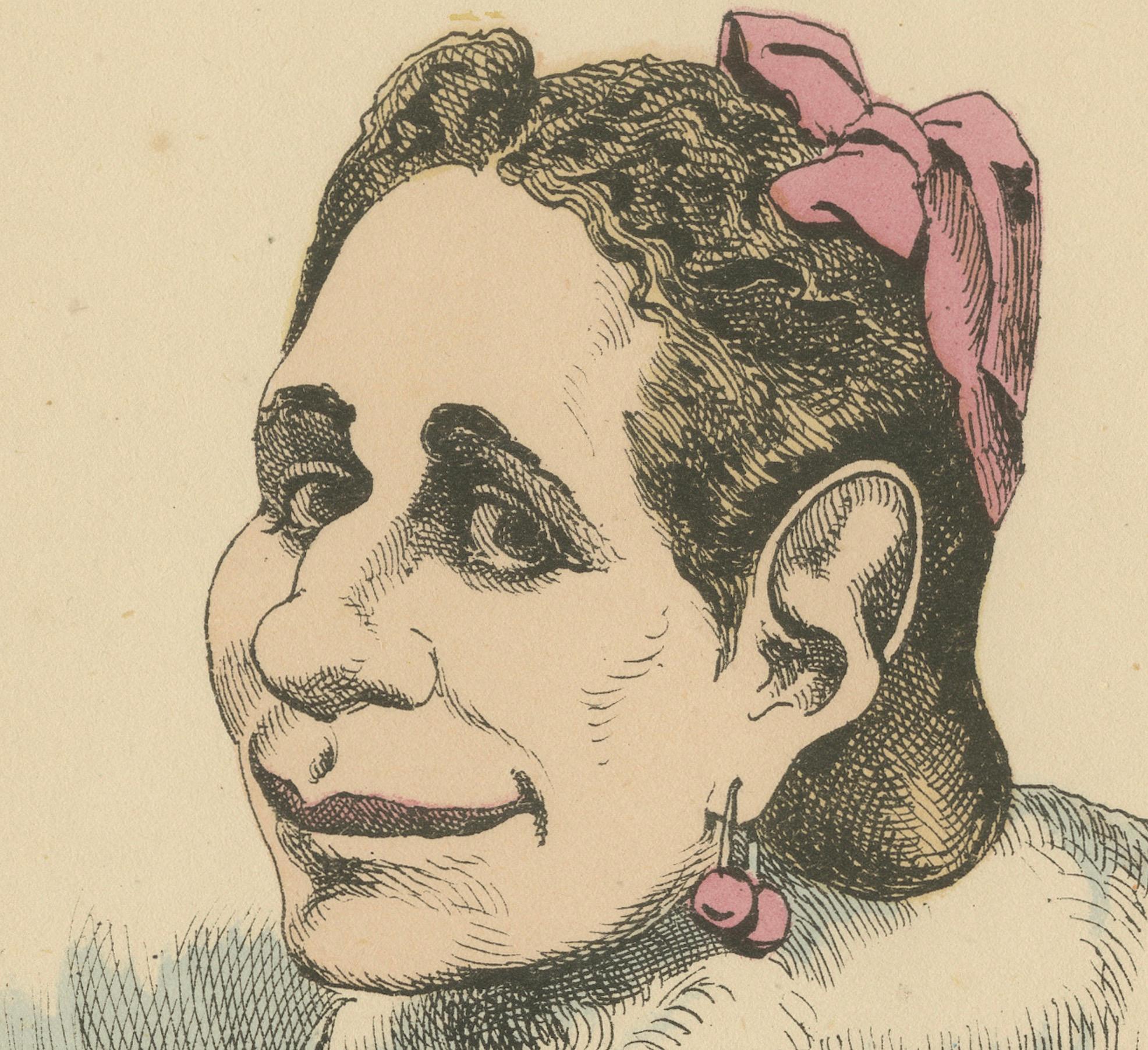 The print titled 