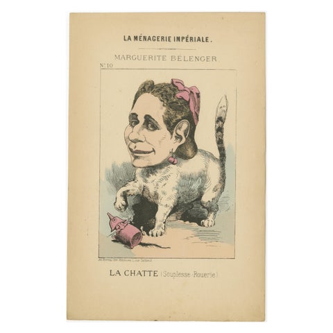 Imperial Menagerie: Marguerite Bélenger - The Cat (Flexibility - Cunning), 1870