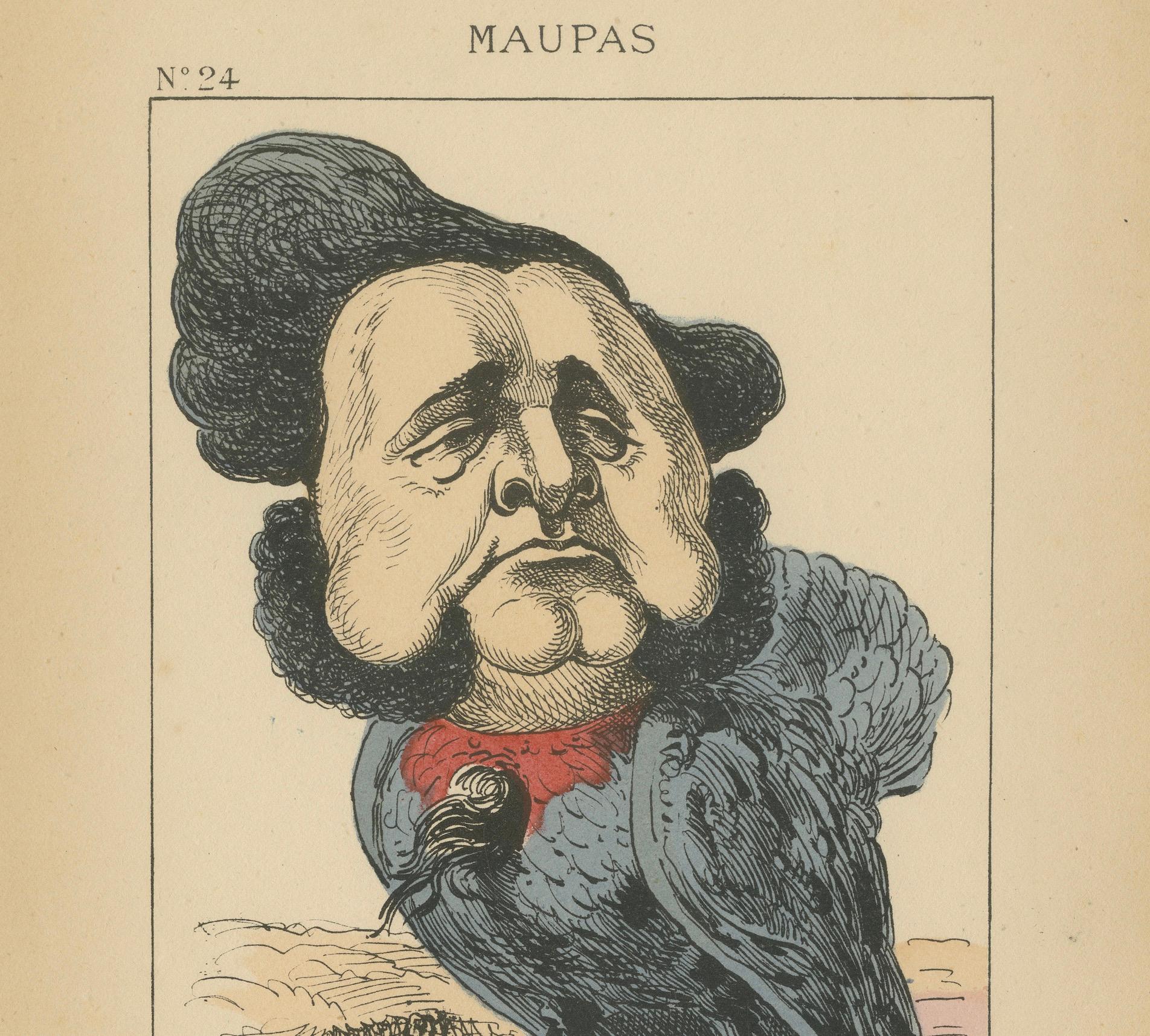 Menagerie Imperial: Maupas - El Pavo (Vanidad - Estupidez), 1870 Fines del siglo XIX en venta