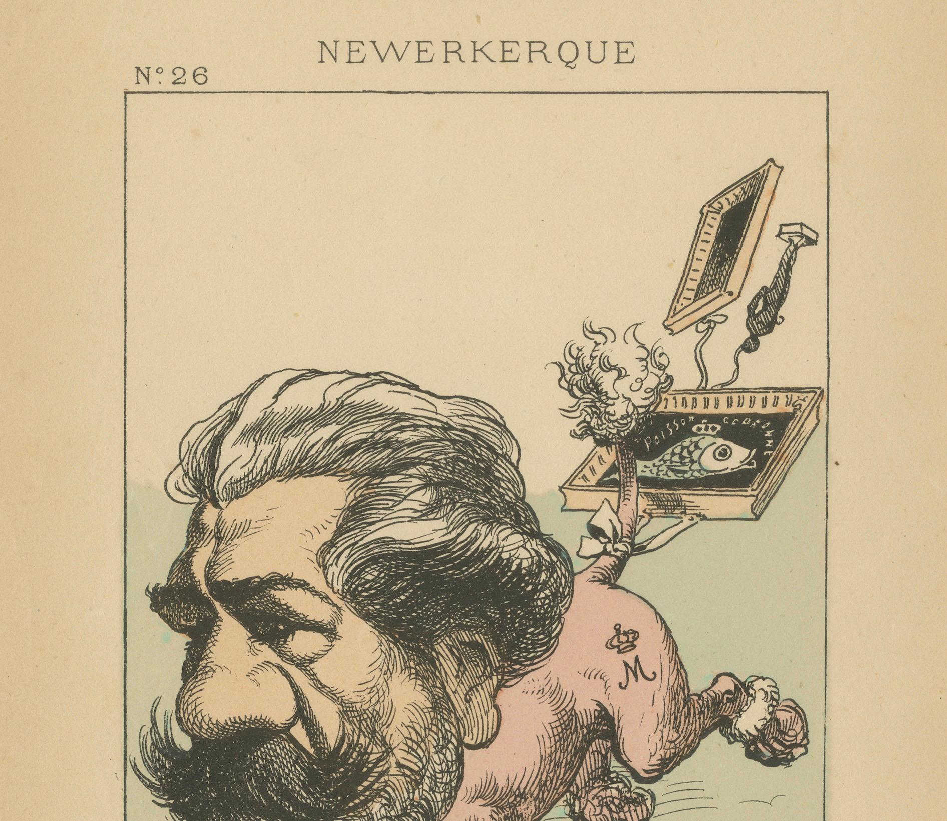 Imperial Menagerie: Newerkerque - The Poodle (Bohemianismus - Plunder), 1870 im Angebot 1