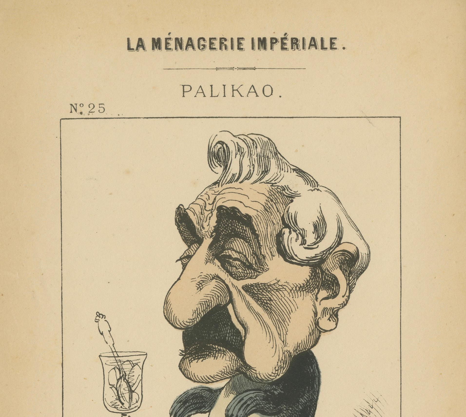 Imperial Menagerie: Palikao – Das Siegel (Leben des Kaisers!), 1870 (Spätes 19. Jahrhundert) im Angebot