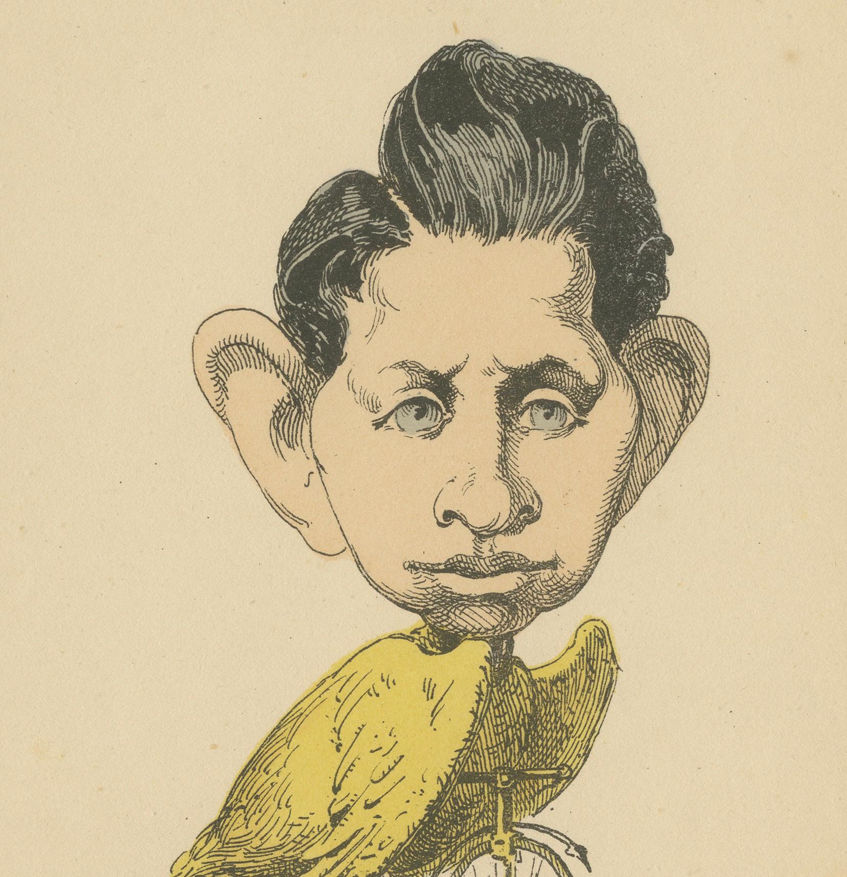 Late 19th Century Imperial Menagerie: Prince Imperial - The Canary (Parade - Uselessness), 1870 For Sale