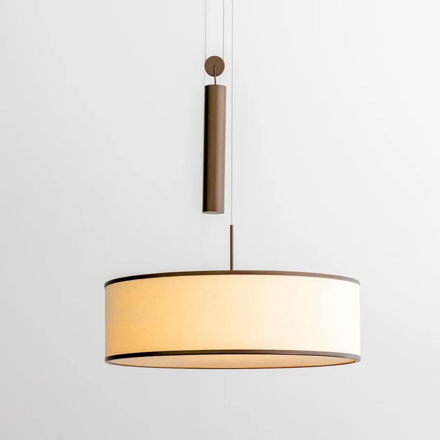 Brasiliano Lampada a sospensione Imperial di WJ Luminaire in vendita