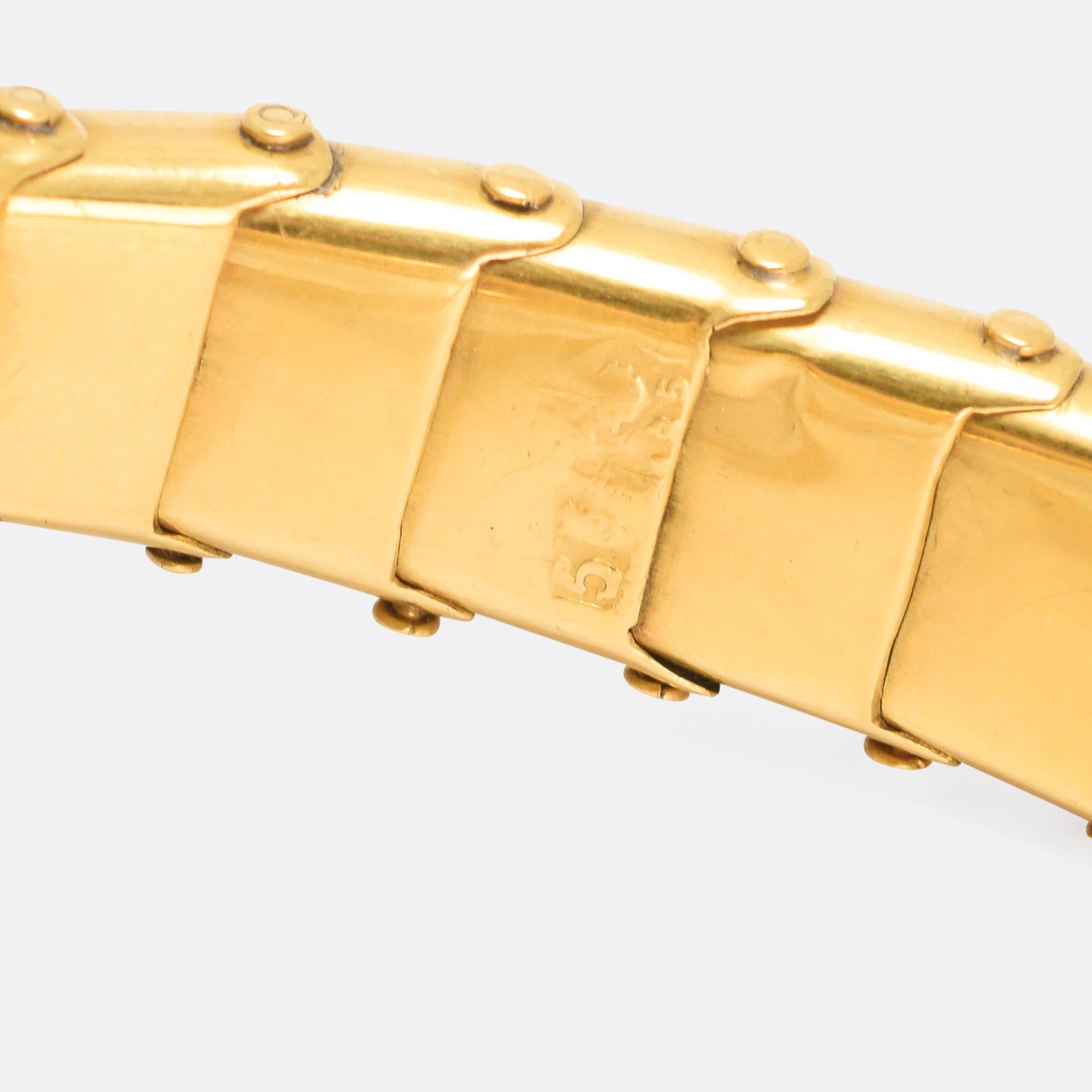 Women's Imperial Russian Diamond Snake Bracelet