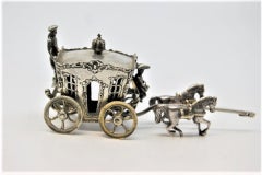 Imperial silver carriage pulled by six horses