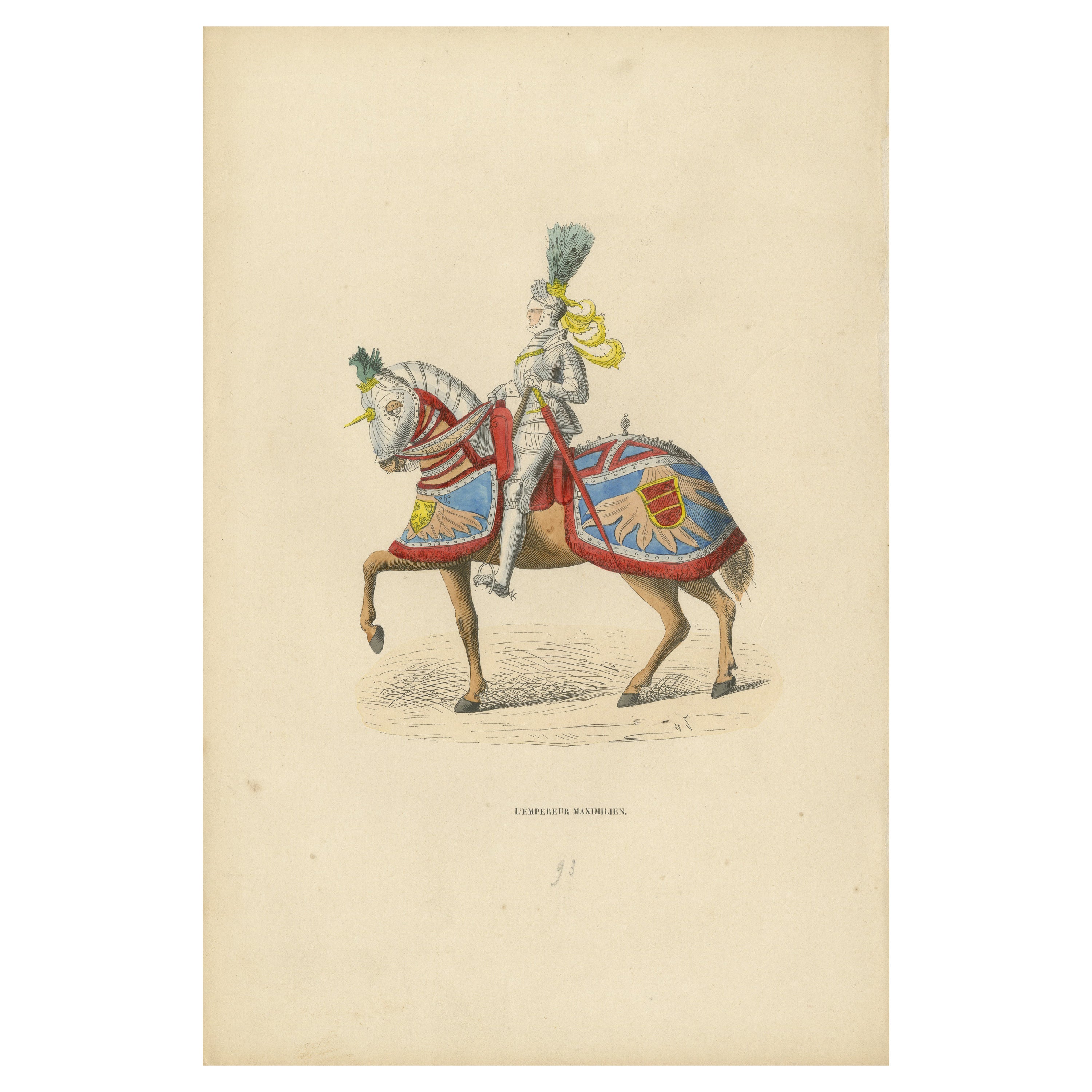 Kaiserliche Pracht: Kaiser Maximilian bei der Parade, 1847