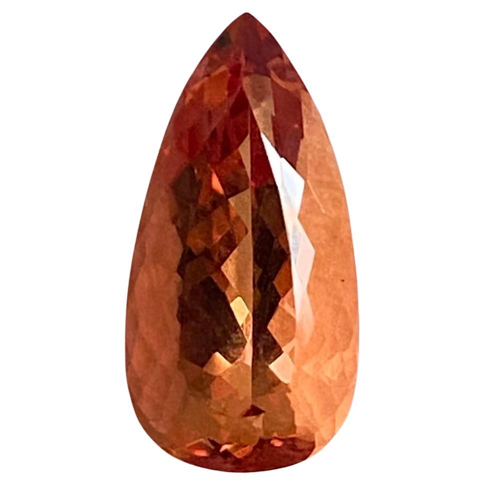Imperial Topaz 9.52 ct For Sale