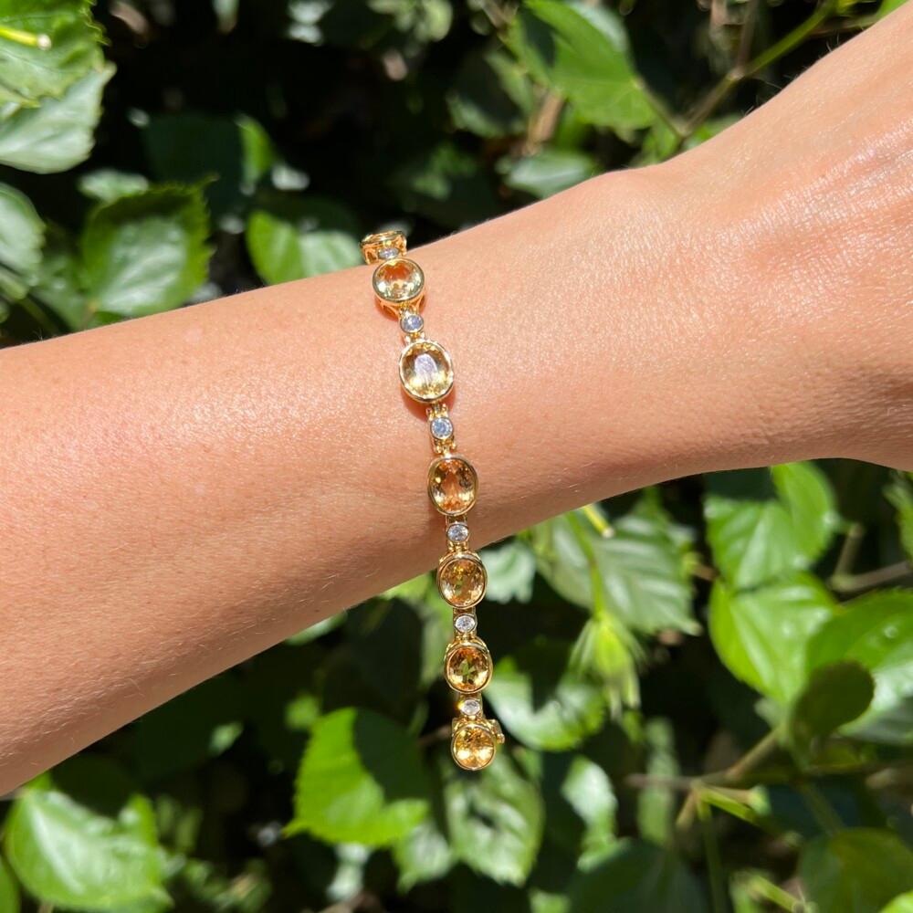 imperial topaz bracelet