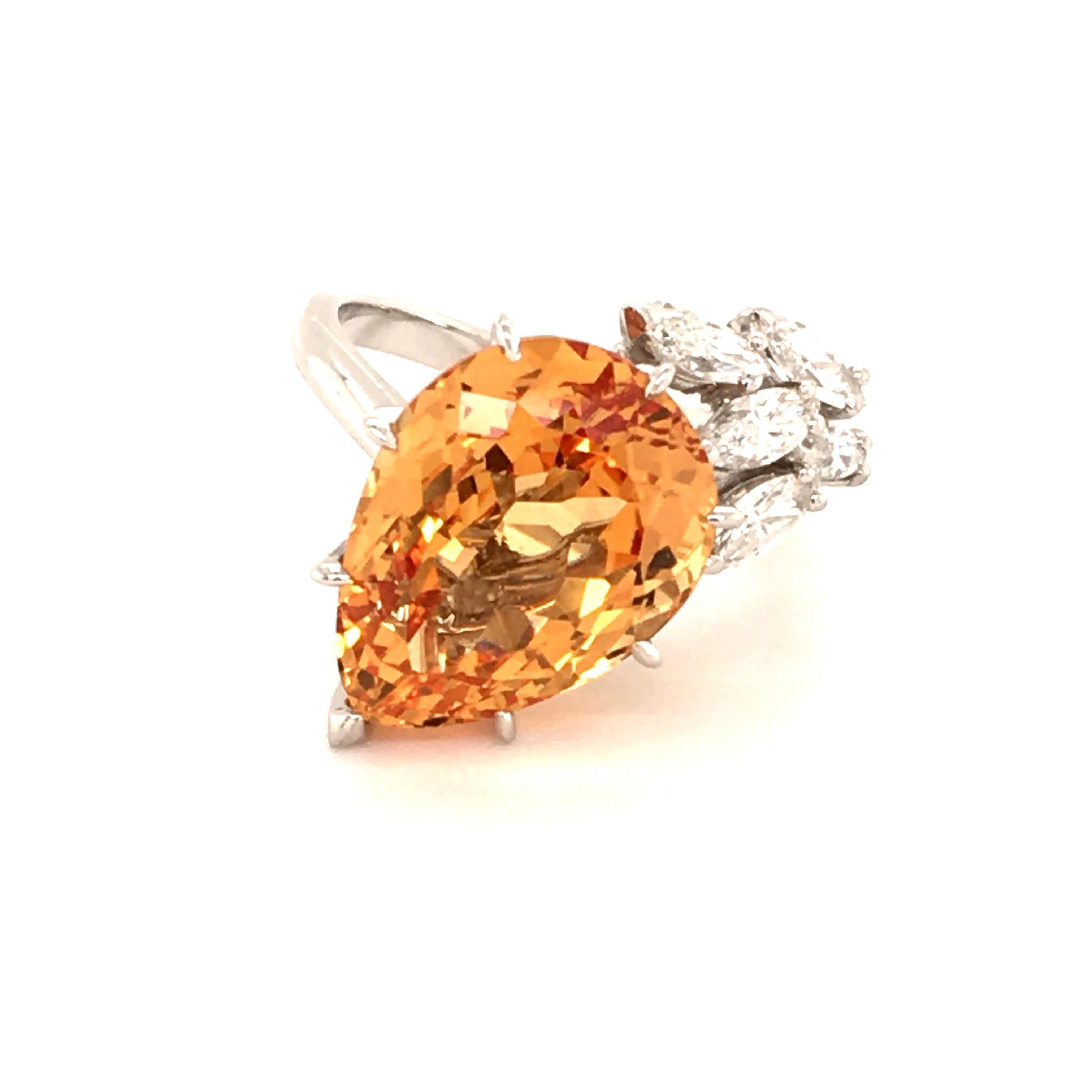 imperial topaz ring for sale