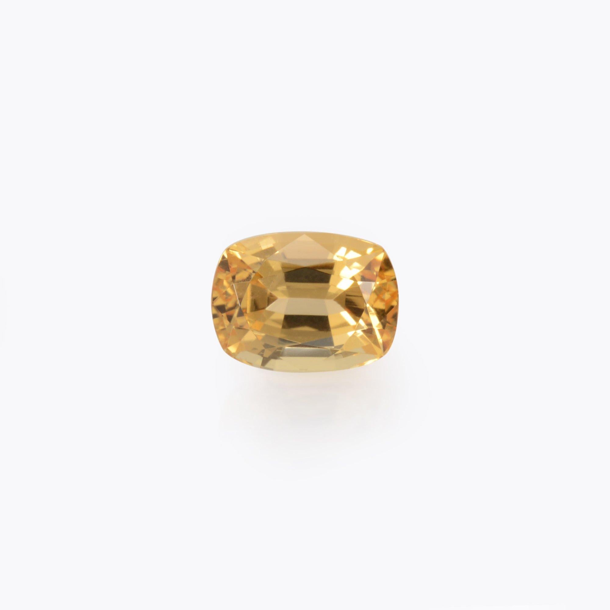 Special 3.52 carat Precious Brazilian Imperial Topaz cushion gemstone, offered loose.
Returns are accepted and paid by us within 7 days of delivery.
We offer supreme custom jewelry work upon request. Please contact us for more details.
For your