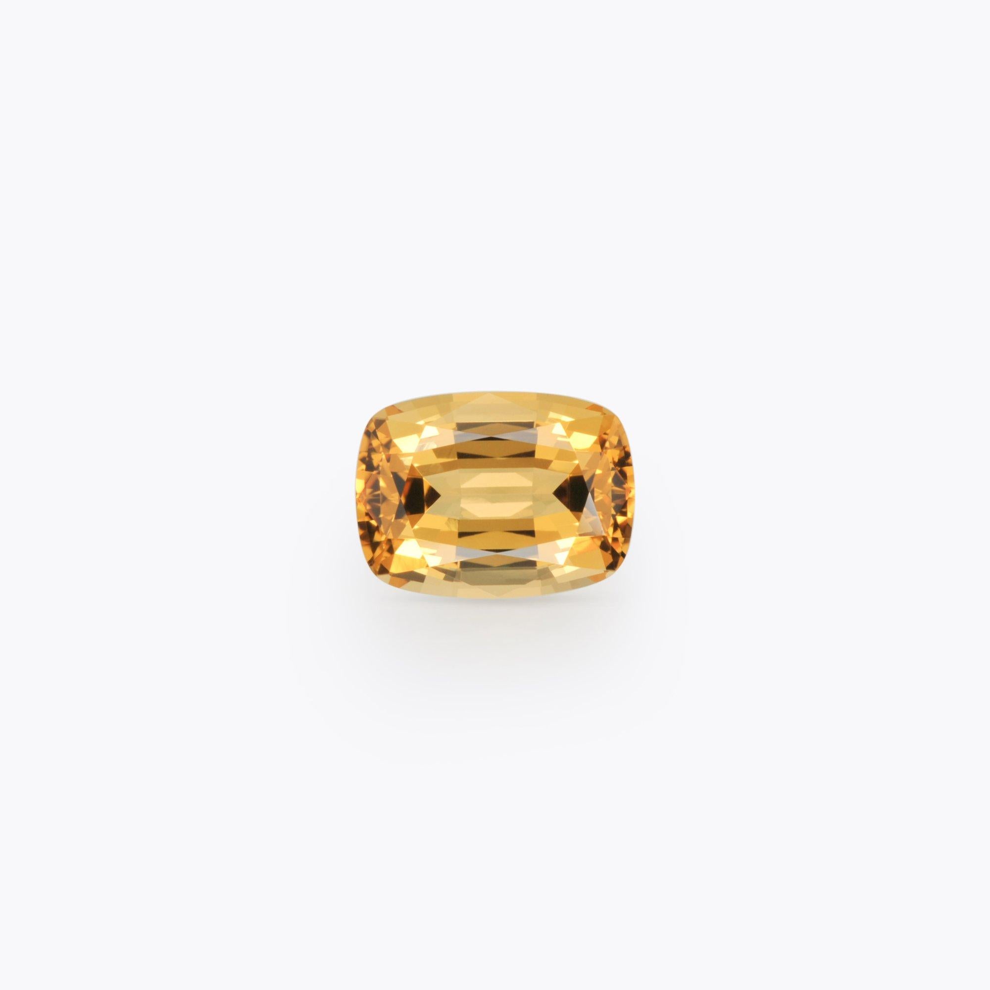 Superb 5.14 carat Precious Brazilian Imperial Topaz cushion gemstone, offered loose to a gems lover.
Returns are accepted and paid by us within 7 days of delivery.
We offer supreme custom jewelry work upon request. Please contact us for more