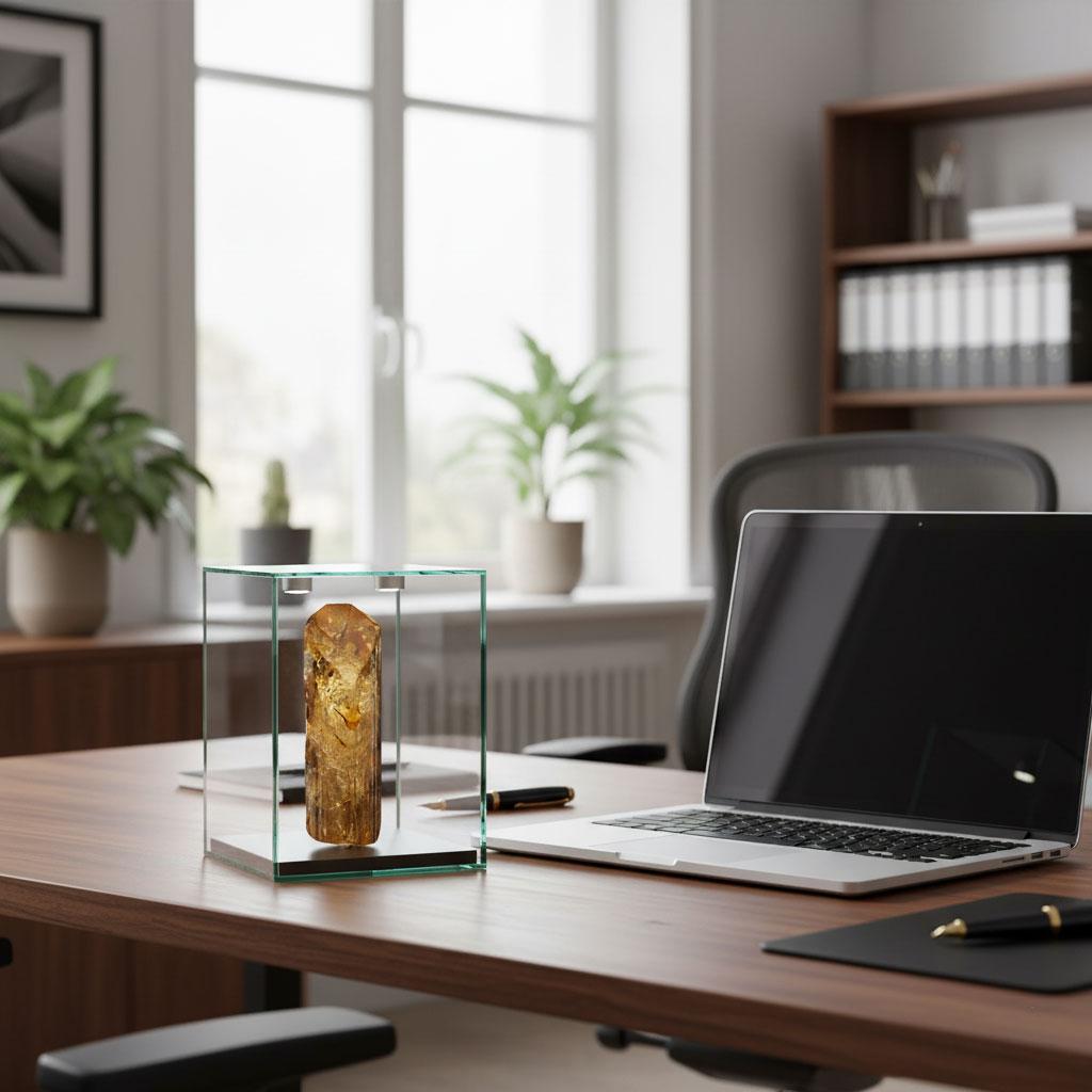 XXI secolo e contemporaneo Topazio imperiale dello Zambia // 21g in vendita