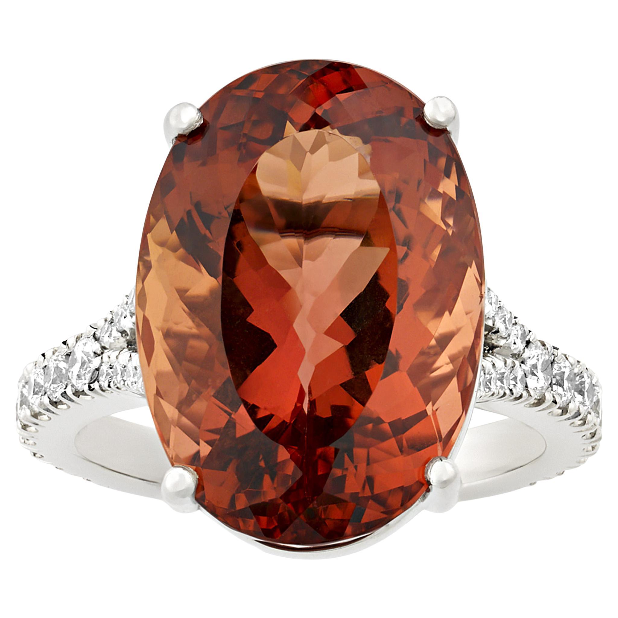 Imperial Topaz Ring, 15.61 Carats