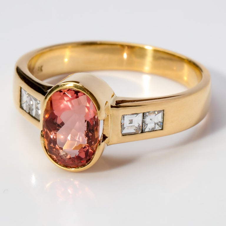 Imperial Topaz Ring from Brazil at 1stDibs imperial topaz ring for
