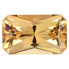 Imperial Topaz Ring Loose Gemstone Unmounted 2.94 Carat Stone