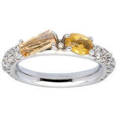 davossa Imperial Topazies and Diamonds d
Avossa Ring