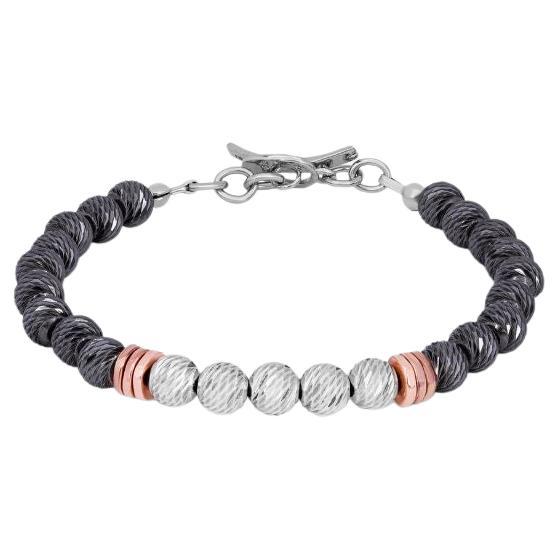 Imperial Wharf Bracelet in Black Rhodium Plated Sterling Silver