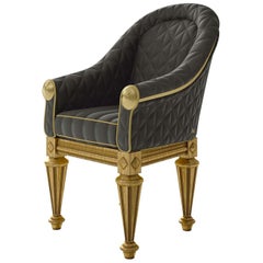 Imperiosa Black and Gold chair