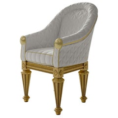 Imperiosa White and Gold chair #2