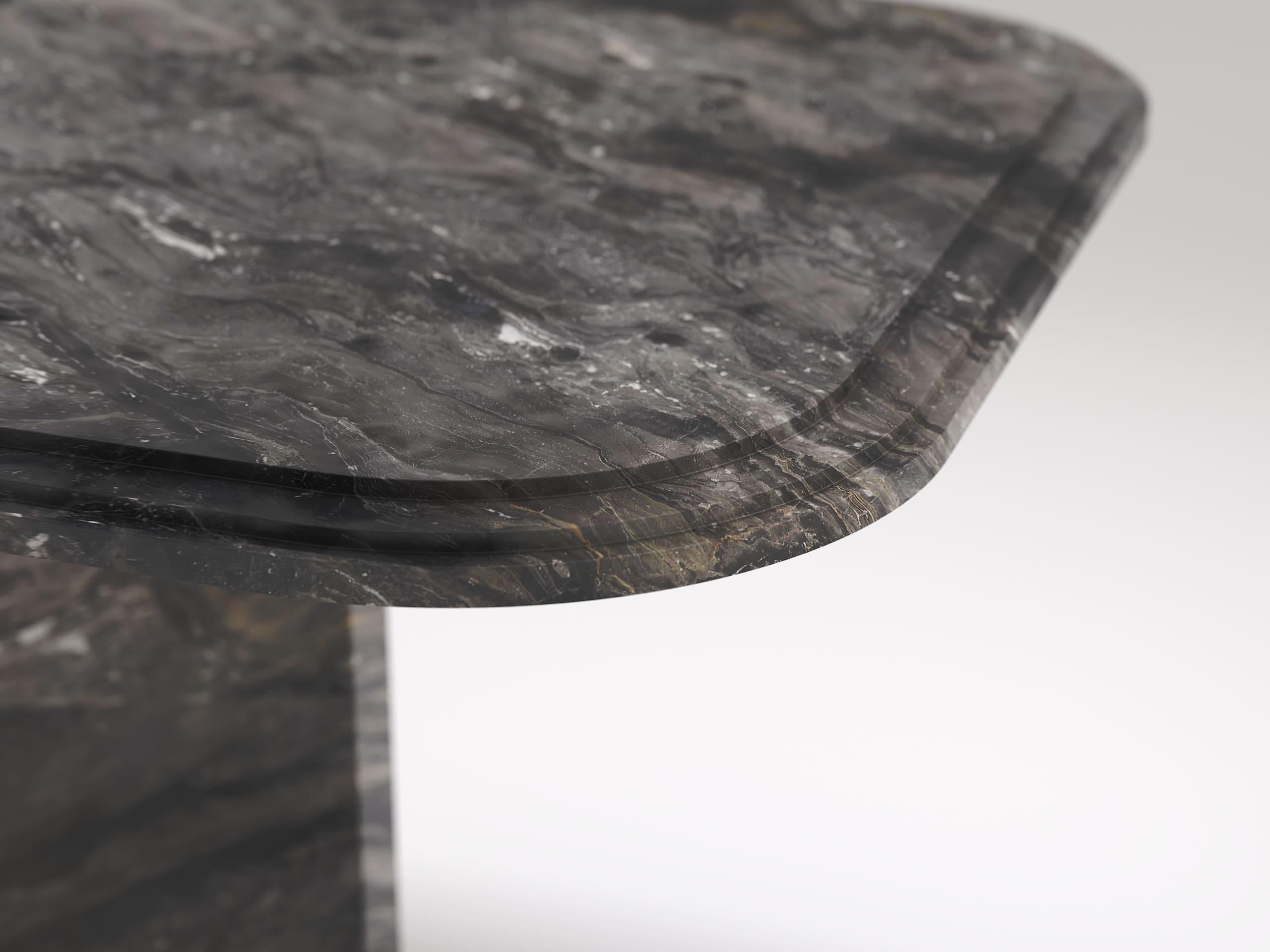 Imperium — Modern Arabescato Grigio Orobico marble dining table (Large version) In condizioni Nuovo in vendita a Cologna Veneta, IT