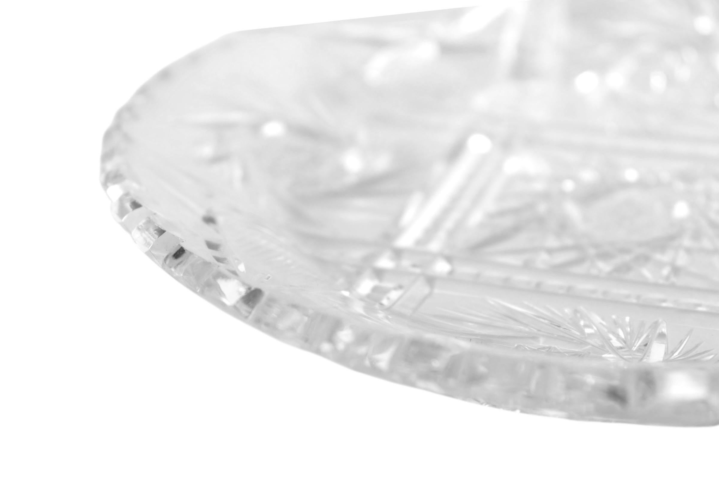 Bol et assiette en cristal Imperlux en vente 2